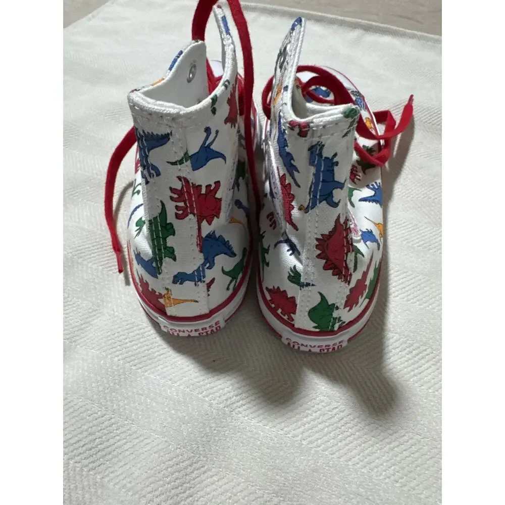 Converse Chuck Taylor All Star High PS 'Dinosaurs' new size 3 big kids new